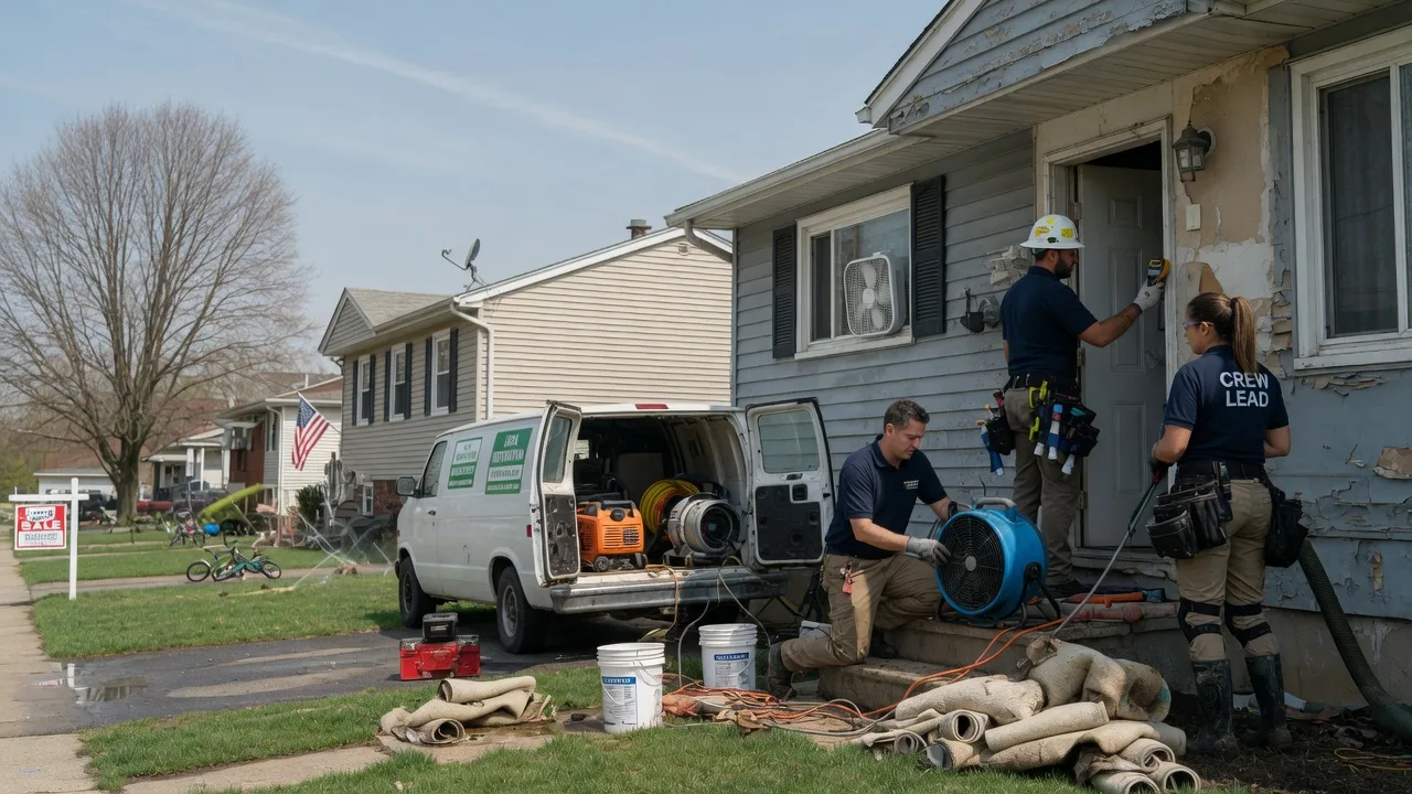 Flood Cleanup in Lyndhurst, NJ near me